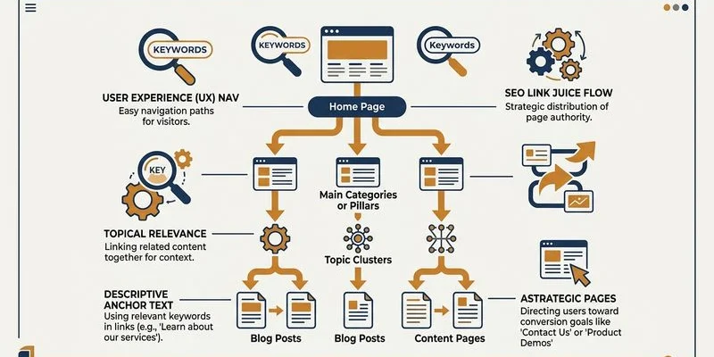 內部連結結構最佳實踐示意圖