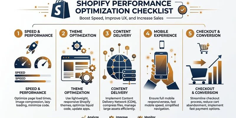 Shopify 網站效能優化檢查清單