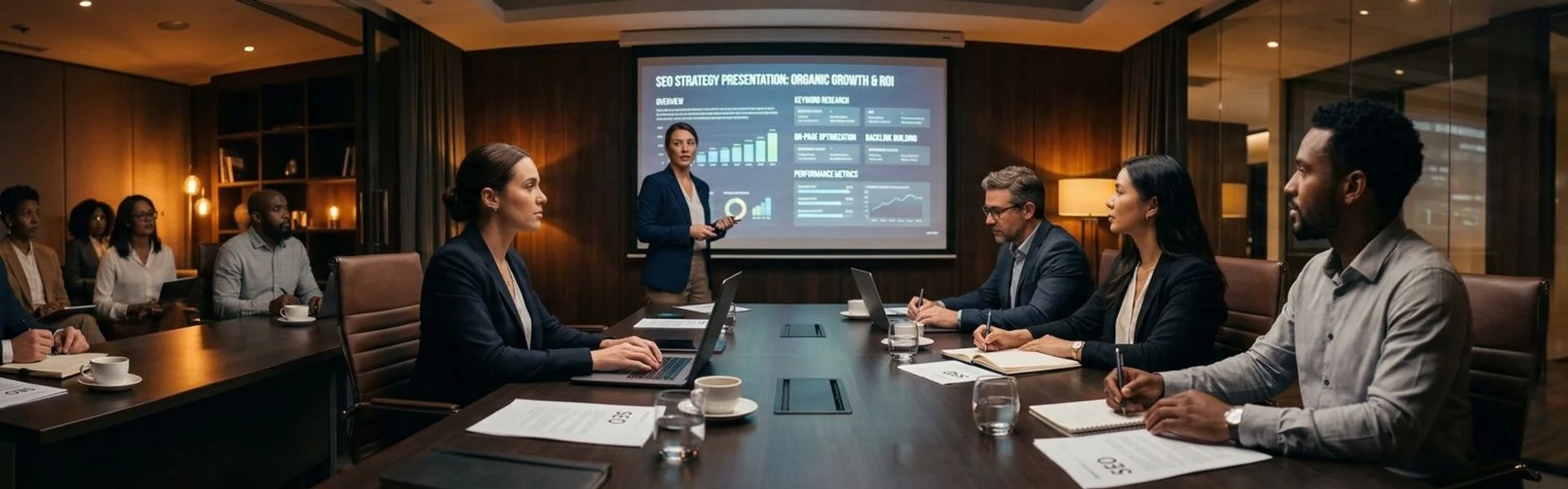 SEO 策略會議