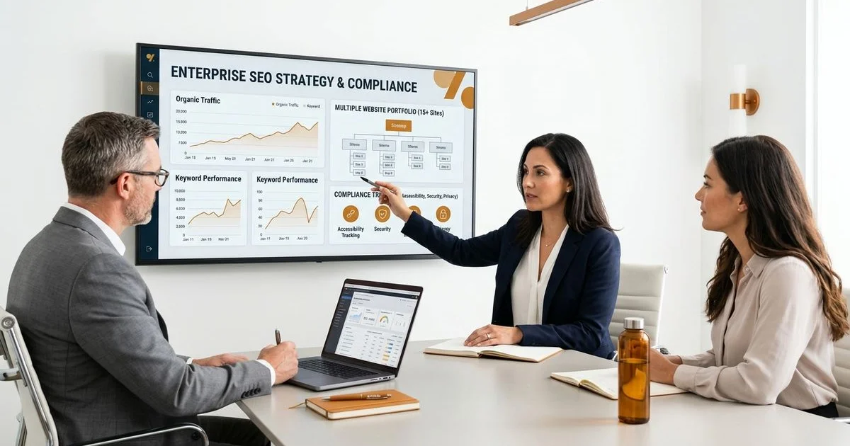 企業級 SEO 策略，為大型組織量身打造