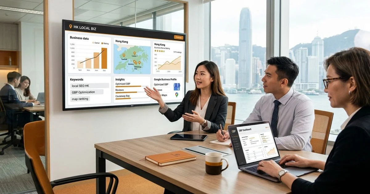 香港本地 SEO 策略，搶佔「附近」搜尋首位