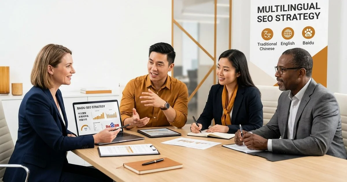 多語言 SEO 策略，打通繁中、英文與百度市場
