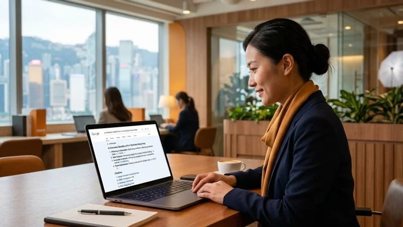 Google AI Overview 搜尋結果頁面展示 AI 生成摘要與引用來源