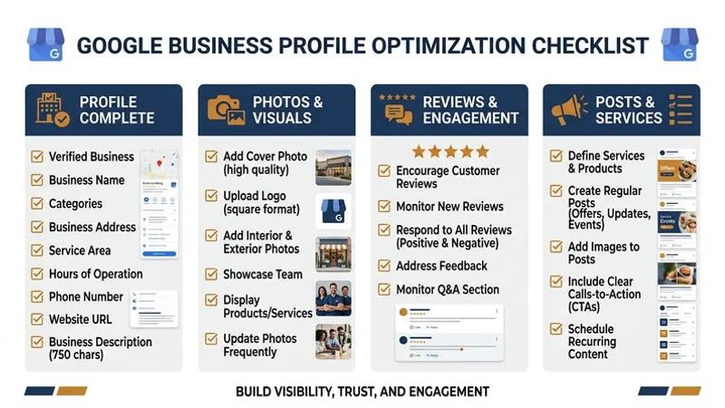 Google 商家檔案優化要素